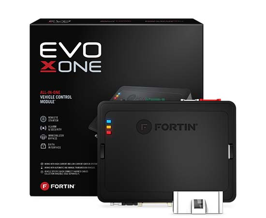 EVO-X-ONE | All-In-One Remote Starter, Alarm, Immobilizer Bypass and Data Interface Module.
